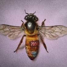 Ben Patterson Painting 2018 Mighty Bee t