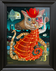 The-Seahorse-MonkeyCat-12x16