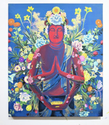 FLOWER-BUDDHA