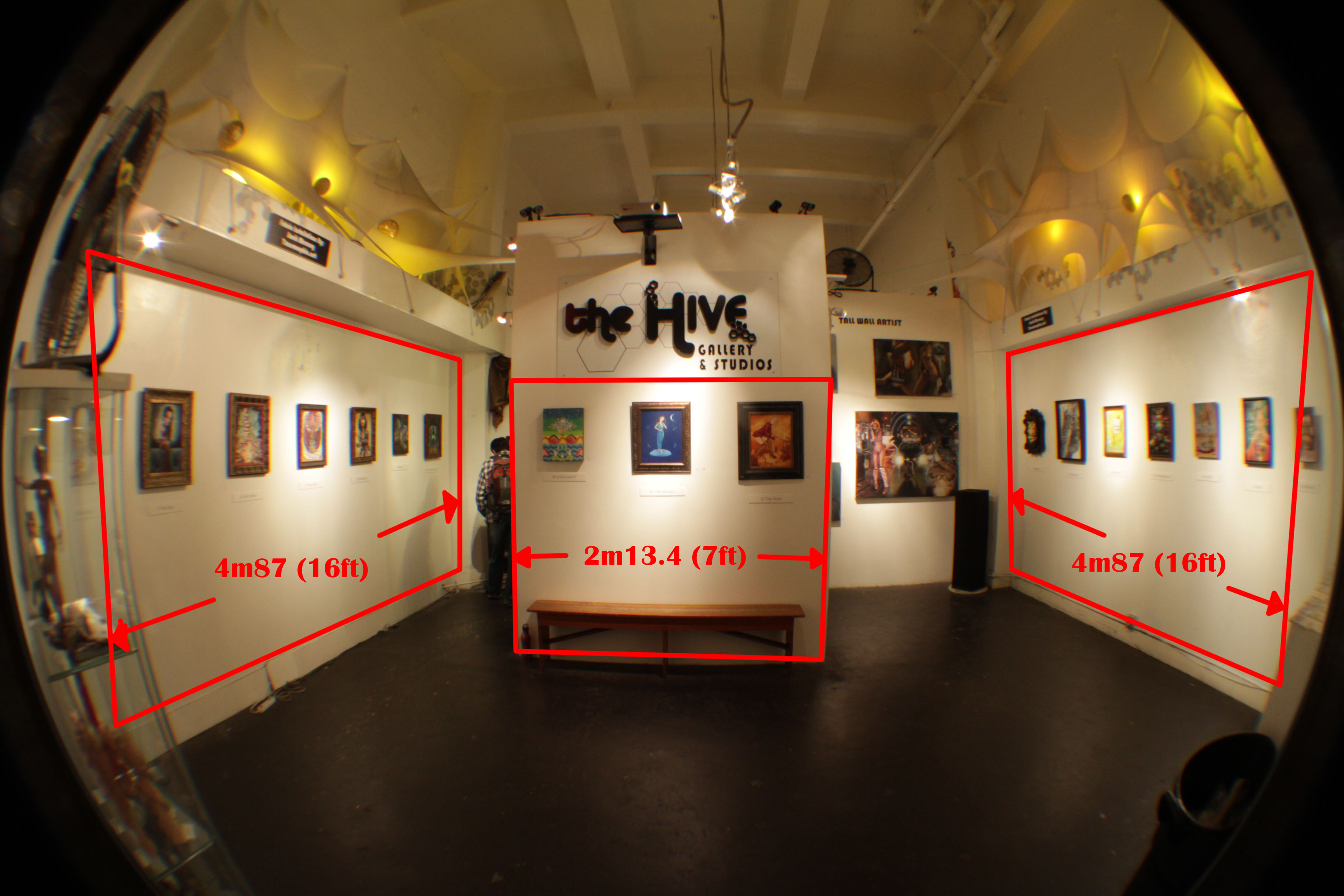 Front Room Front view - Hive Gallery