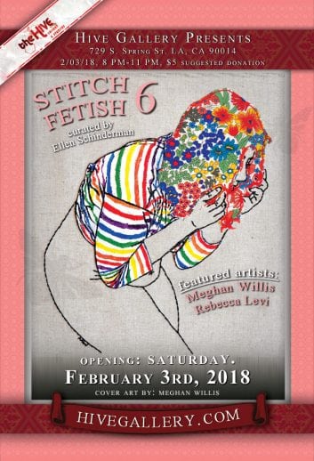 February 2018- “Stitch Fetish 6” postcard