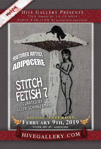 February 2019- Stitch Fetish 7 postcard