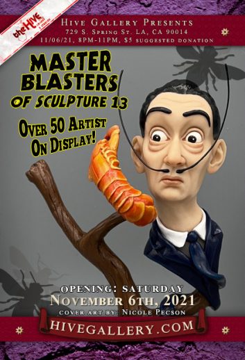 Master Blasters of Sculpture 13! postcard
