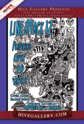 April 2023 “Line Attack 12”!!! postcard