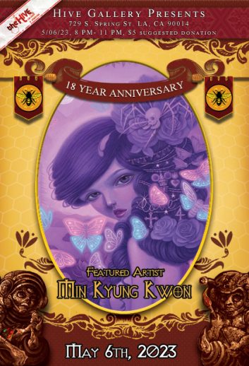 Hive 18 Year Anniversary Show!!! postcard