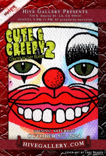 “Cute and Creepy 2” + “Long Live the New Flesh”+ Feature: Freaking Dingbat and more!!! postcard