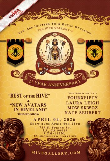 HIVE 21 YEAR ANNIVERSARY SHOW! postcard