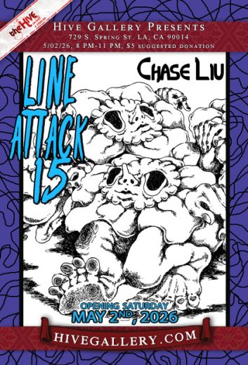 May 2026- LINE ATTACK 15!!! postcard